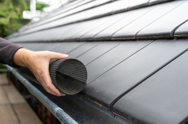 Gutter Mesh Installation in Crystal Lake